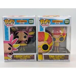 Funko Pop! Louise 1220 Tina 1221 Itty Bitty Ditty Committee Bob's Burgers Movie